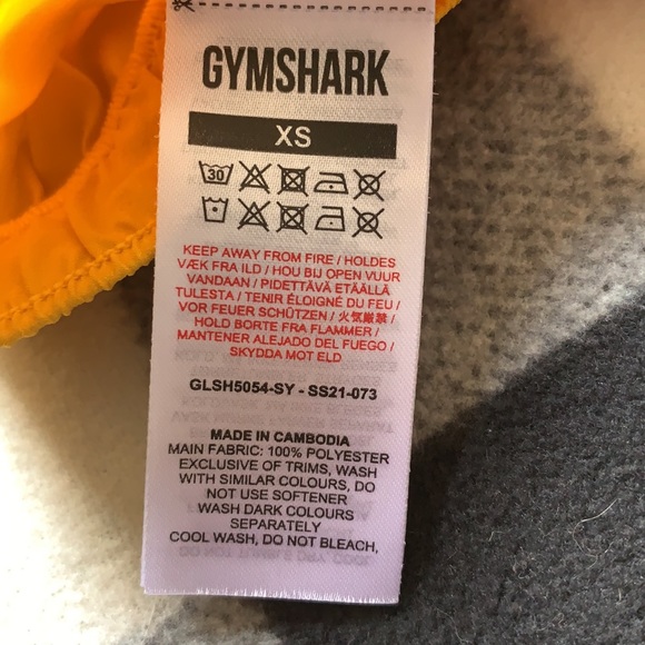 Yellow Gymshark Loose Training Shorts - Picture 7 of 8